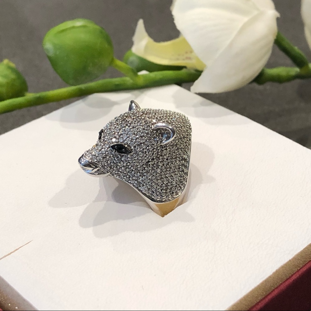 🔹Sterling Silver Ring “Polar Bear”